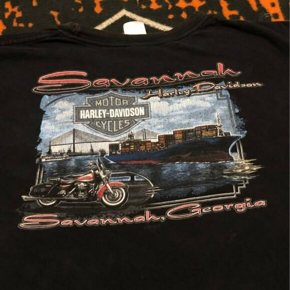 Harley-Davidson T-shirt 5XL Men, Savannah- Georgia - Picture 3 of 5